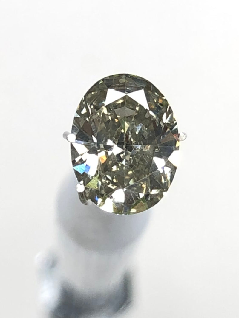 1.18 Carat GIA Greenish Yellow Brown Unset Diamond