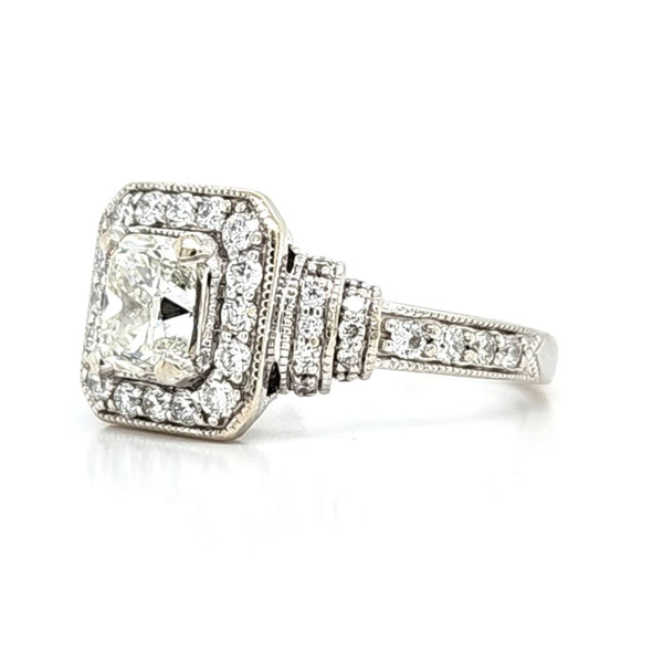 Princess-Cut Diamond Ring, VS Certified and Appraised