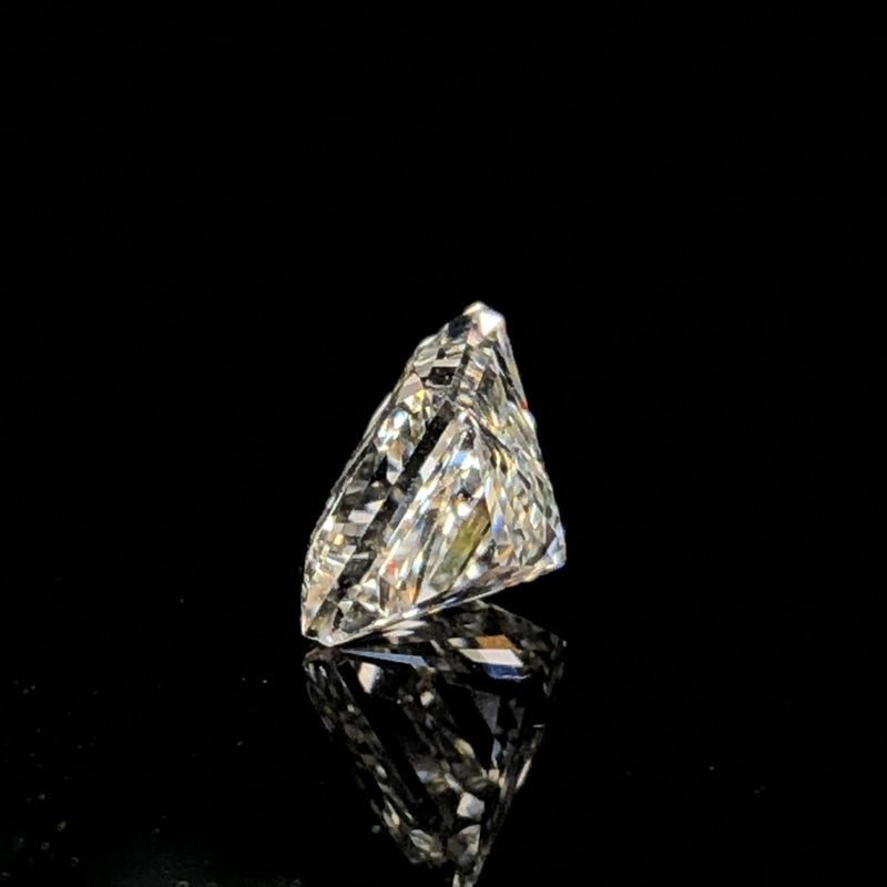 Unmounted 1.00 CT Princess-Cut Diamond SI2 GIA