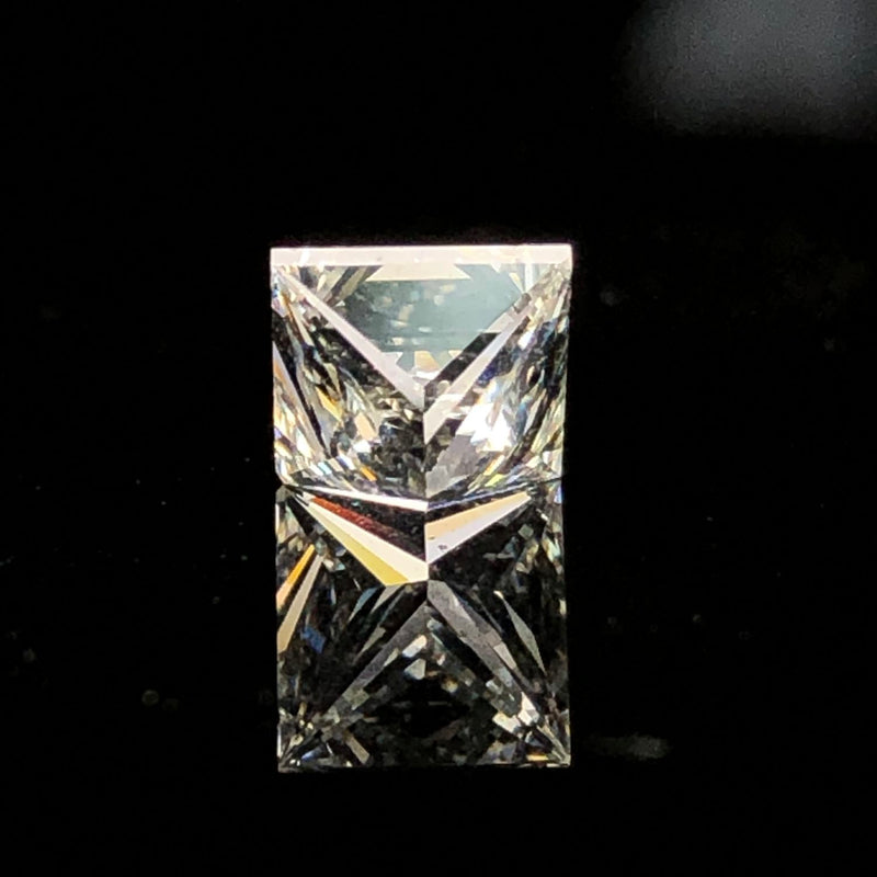 Unmounted 1.00 CT Princess-Cut Diamond SI2 GIA