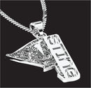 TCRC Sterling Silver Pendant (chain not included)