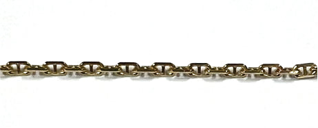 TCRC Solid 14kt Gold Anchor Chain