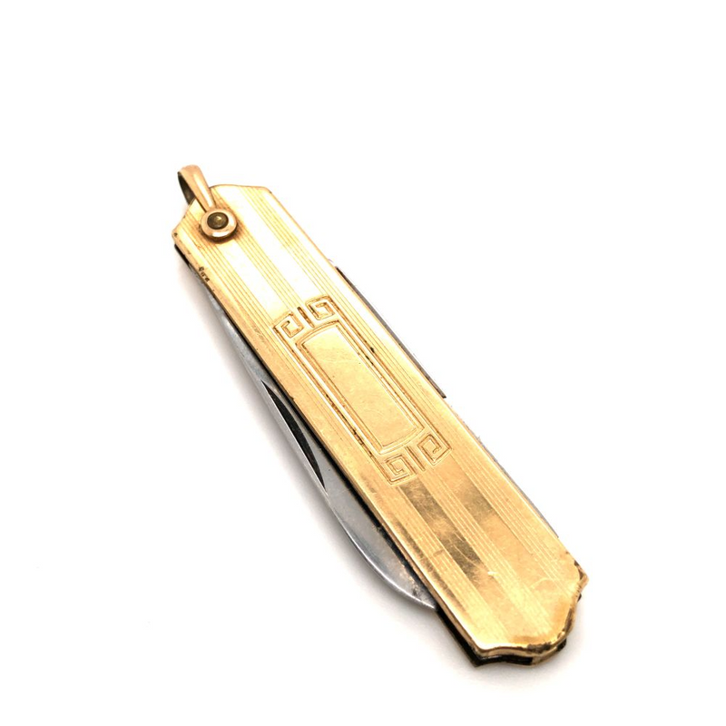 Simmons Gold-Filled Pen Knife