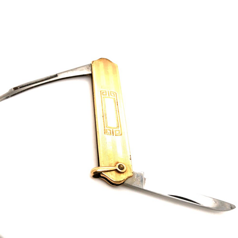 Simmons Gold-Filled Pen Knife