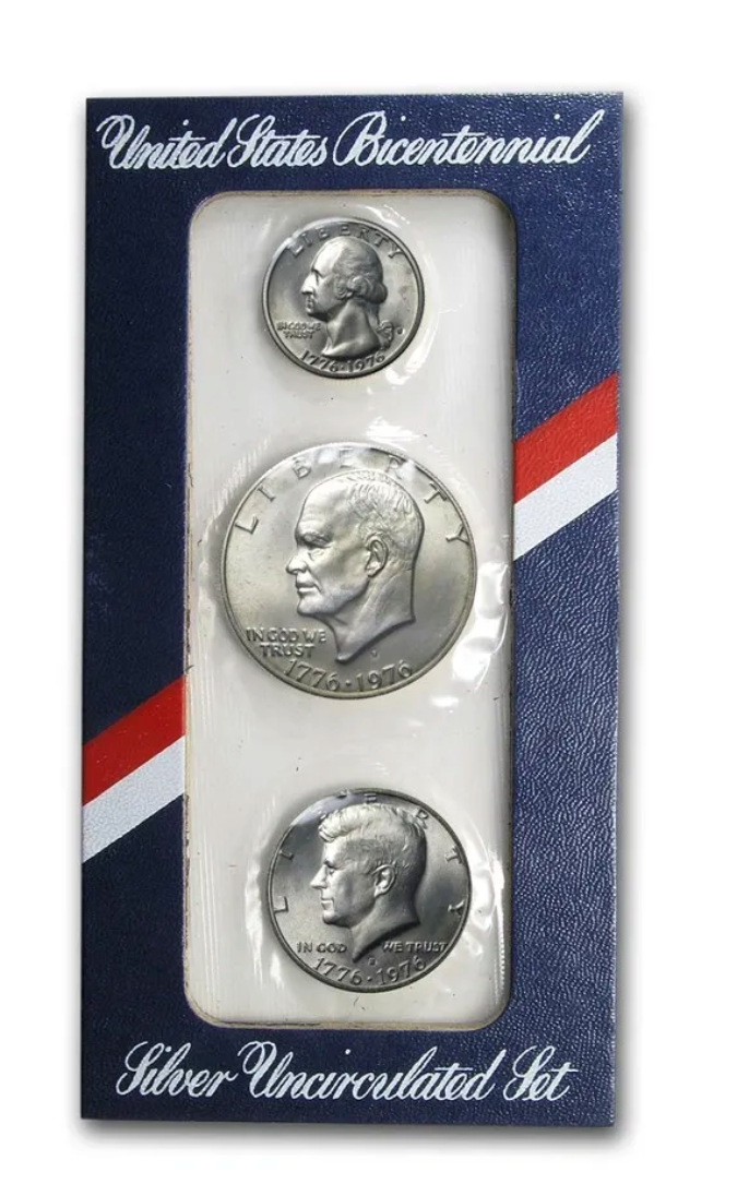 1976 S United States Bicentennial Silver Mint Set